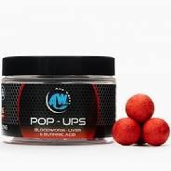 AW POP UPS 15mm. BLOODWORM-BUTIRRIC