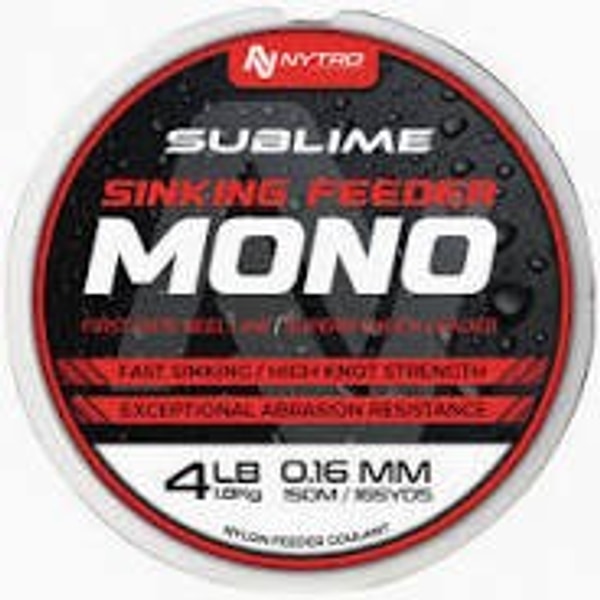 NYTRO sublime sinking feeder mono 0,16mm.