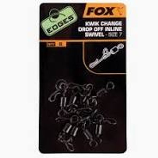 FOX kwik change drop off inline swivels