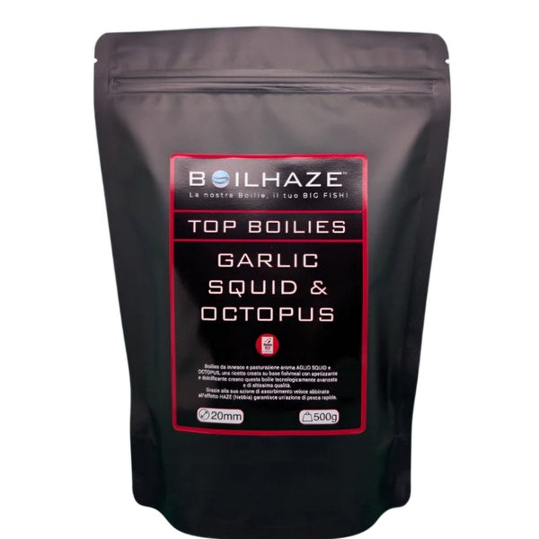 BOILHAZE garlic squid & octopus 20mm.