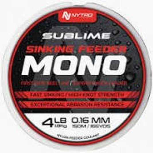 NYTRO sublime sinking feeder mono 0,16mm.