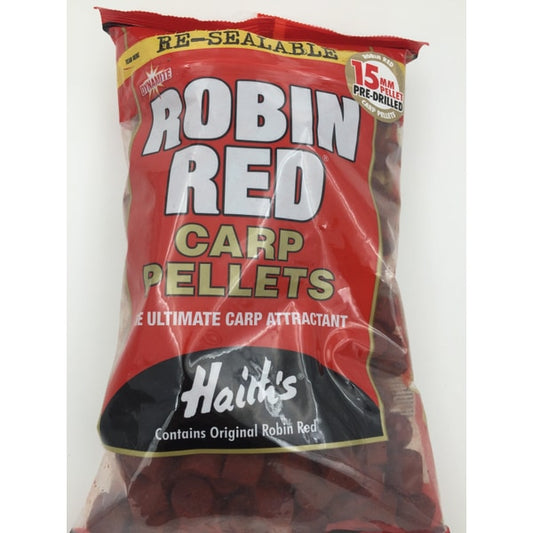 Pellet forato ROBIN RED 15mm.