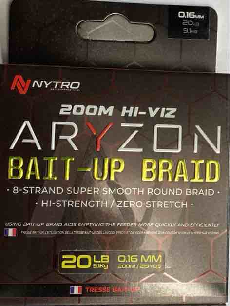 NYTRO ARYZON BAIT UP BRAID 0,16mm.