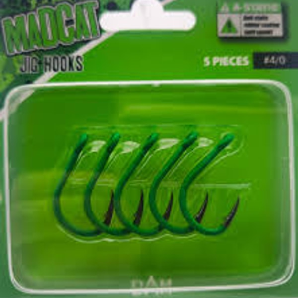 Madcat jig hooks 4/0