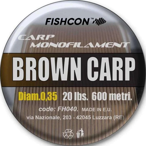 CARP MONOFILAMENT BROWN CARP  0,35mm.