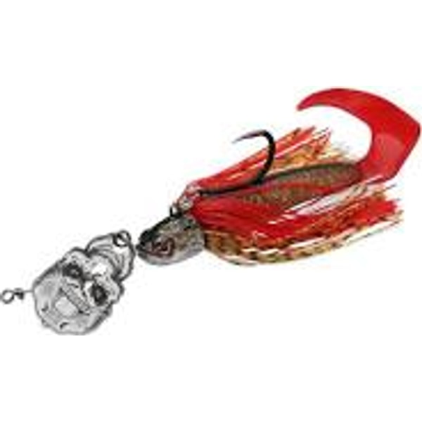 MADCAT SKULL BLADE JIG XL 75gr. 7/0 SALT N PEPPER
